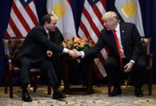 الرئيس المصري عبد الفتاح السيسي والرئيس الأمريكي دونالد ترامب