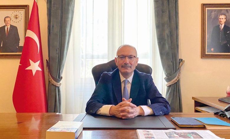 السفير التركي لدى القاهرة، صالح موتلو شن