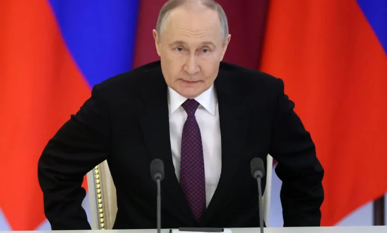 الرئيس الروسي فلاديمير بوتين