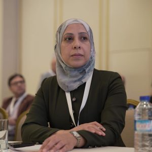 الدكتورة أريج جبر أستاذة العلوم السياسية